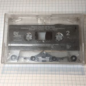 Slayer south of heaven cassette tape